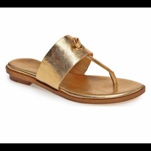 Michael Kors Gold Sandals